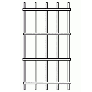 Reinforcing Rib Mesh Rectangular