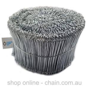 Galvanised Loop Ties. Shop online at chain.com.au